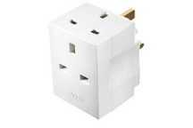 13 Amp 2 way adaptor