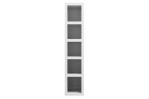Gloss White 720mm x 150mm Wine Rack